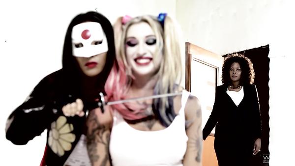 Suicide Squad XXX Porn Parody. Enchantress vs. Digger