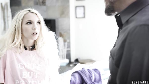 Kenzie - What the fuck! I feel my stepfather's hard-on