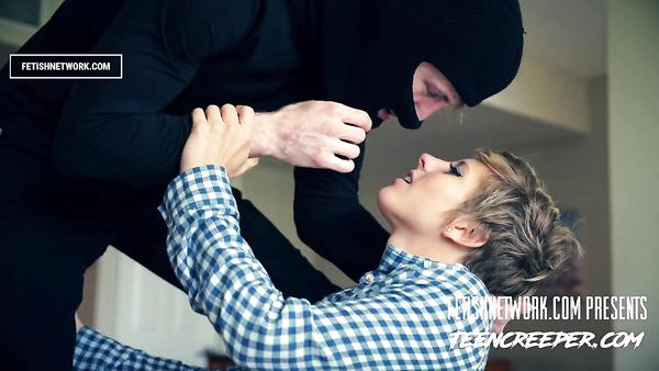 Bandit in a ski mask fucks lonely girl Makenna