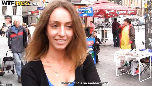 Trusting the girl from the street has paid her ass